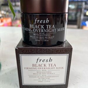 Black Tea Firming Overnight Mask by Fresh for Women - 3.3 oz Mask Open Box’s